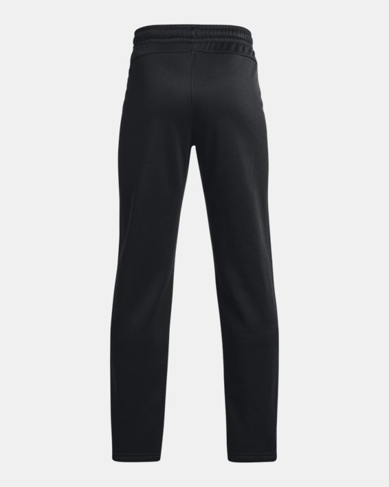 Boys' Armour Fleece® Pants, Black, pdpMainDesktop image number 1